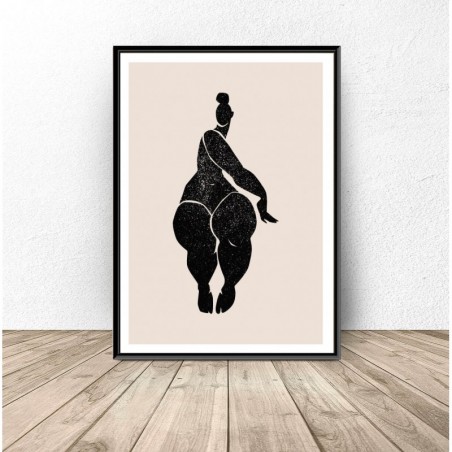 Zestaw Dwóch Plakatów "Kobieca nagość" - Grafiki od 39zł! Sklep Internetowy | Scandi Poster