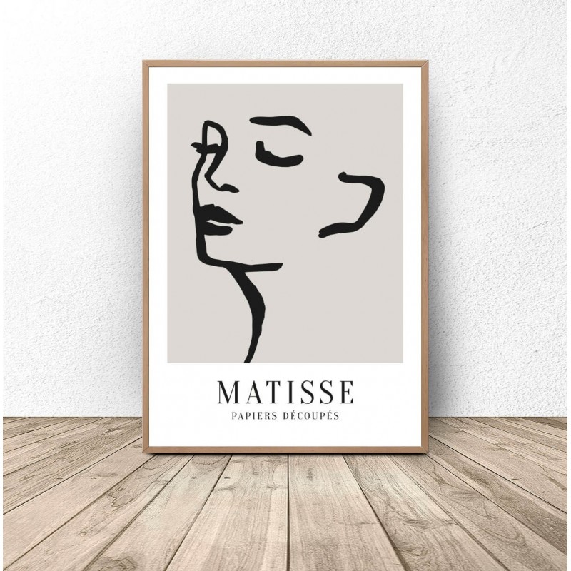 Plakat dekoracyjny Kobiece rysy Henri Matisse