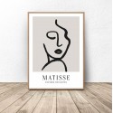 Plakat dekoracyjny Twarz kobiety Henri Matisse