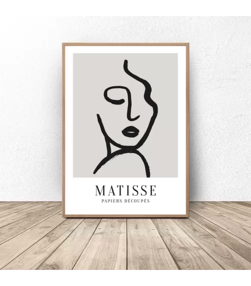 Plakat dekoracyjny "Twarz kobiety" Henri Matisse