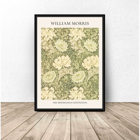 Reprodukce plakátu "Chryzantéma" Vzor chryzantémy William Morris - Grafika od 39 PLN! Internetový obchod | Scandi Poster