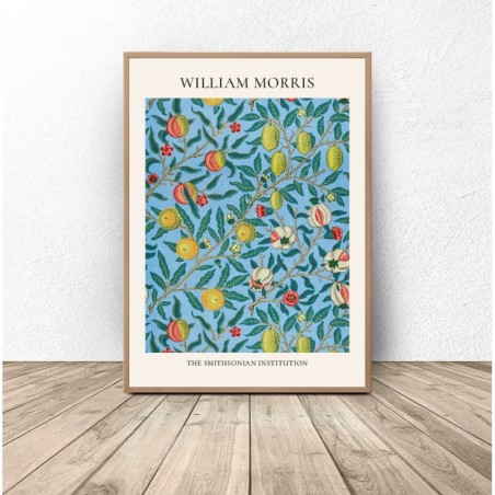 Poster Reproduction "Four Fruits" Four Fruit Pattern William Morris - Graphics from PLN 39! Online Store | Scandi Poster