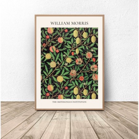 Poster Reproduction "Fruits" Fruit Pattern William Morris - Graphics from PLN 39! Online Store | Scandi Poster