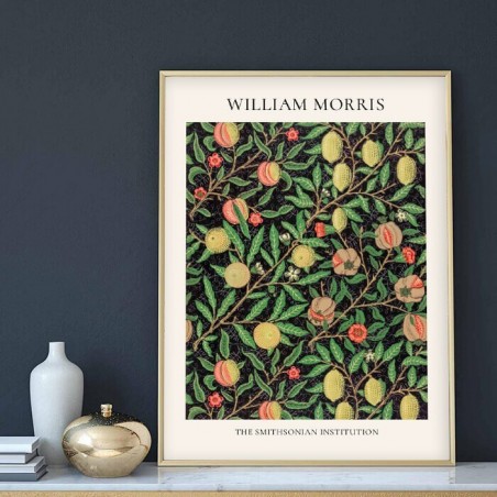Plakat Reprodukcja "Owoce" Fruit Pattern William Morris - Grafiki od 39zł! Sklep Internetowy | Scandi Poster