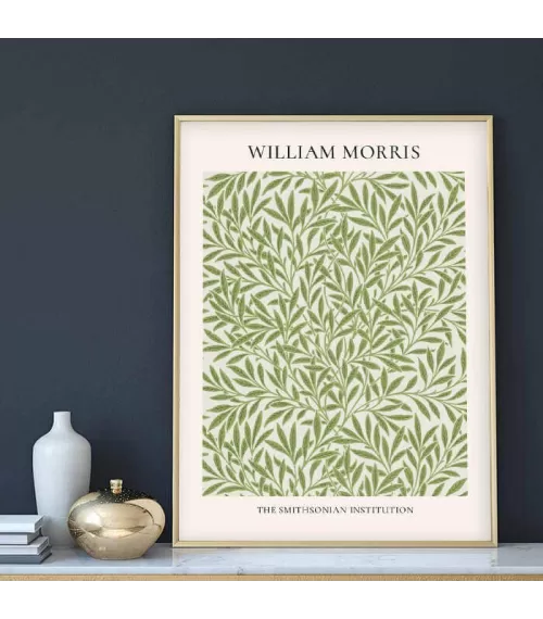 Plakat reprodukcja "Wierzba" Willow Pattern William Morris