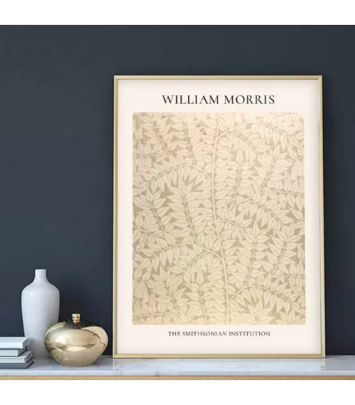 Plakat reprodukcja "Gałąź" Branch William Morris