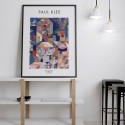 Plakat reprodukcja Burggarten Paul Klee