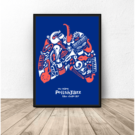 Designer poster "Polish Jazz"