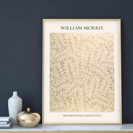 Plakat reprodukcja "Gałąź" Branch William Morris 50x70