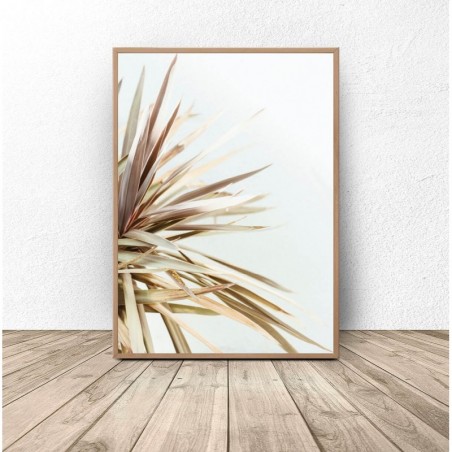Boho style poster "Dry leaves" 50x70