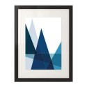 Plakat geometryczny Góry i jezioro II 50x70 2