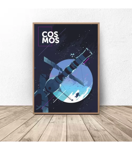 Plakat z kosmosem "Cosmos"