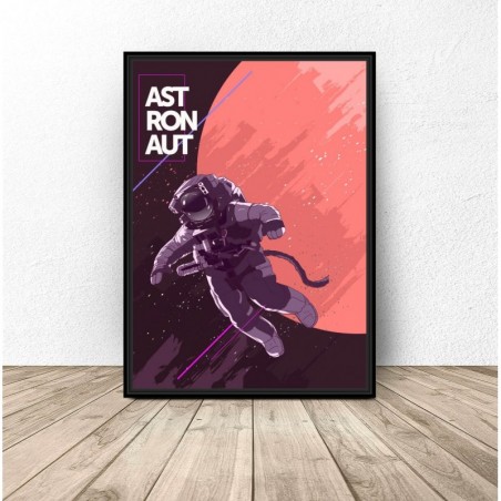 Plakat z kosmosem "Astronaut"