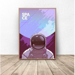 Plakat z kosmosem "Space"
