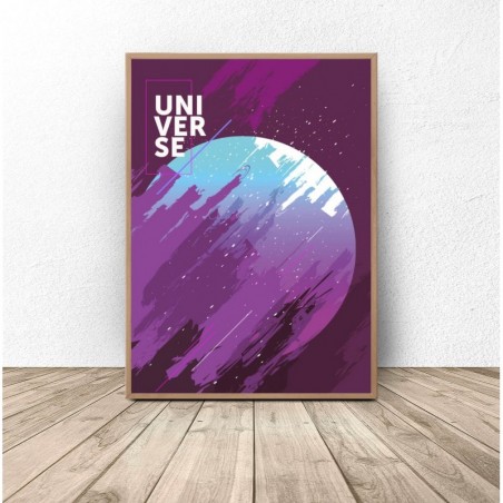 "Universe" space poster