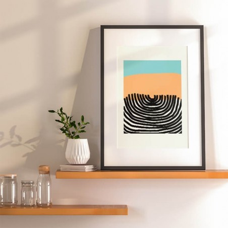 Decorative poster "Abstract rainbow"