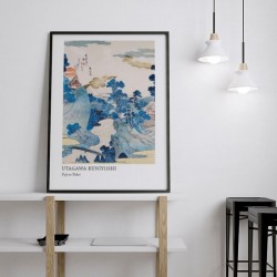 Plakat reprodukcja "Fuji no Yukei" Utagawa Kuniyoshi