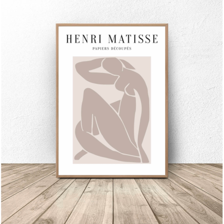 Set of two "Beige" posters by Henri Matisse