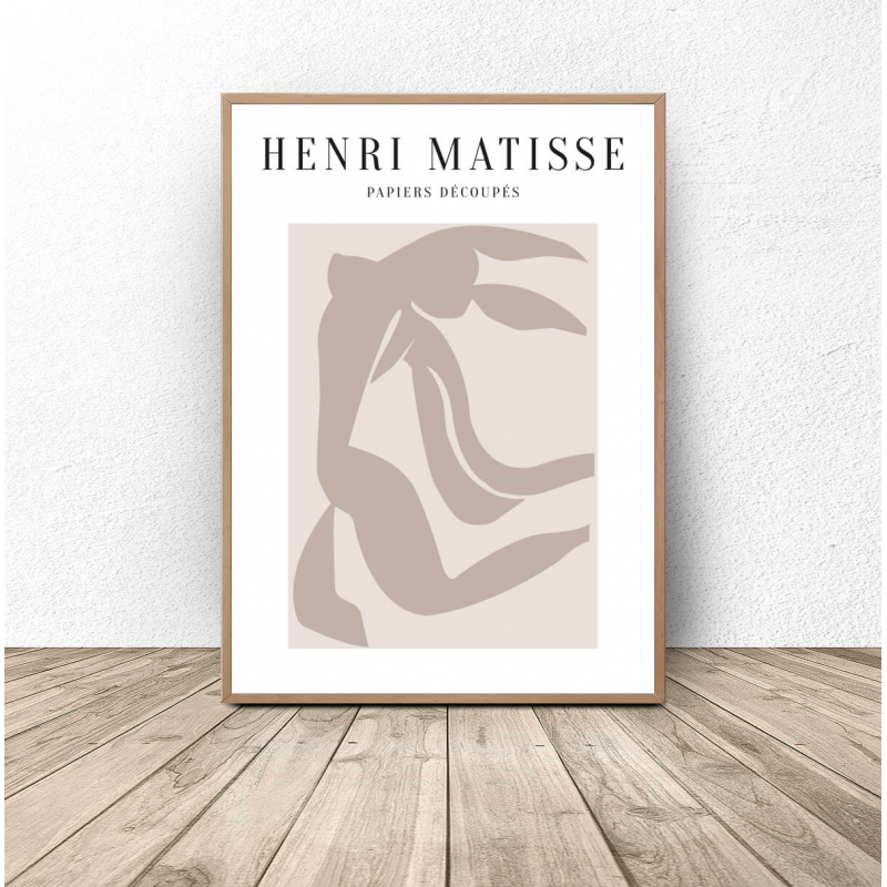 Plakat reprodukcja Beige Dance Henri Matisse