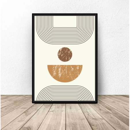 Poster "Abstract composition" boho