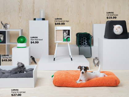 Wyposaż swojego psa i kota w IKEA